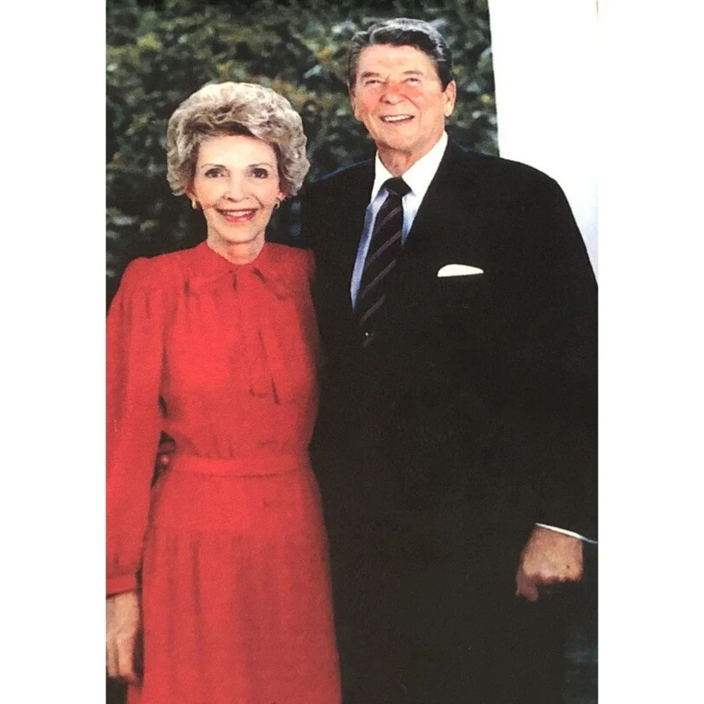 Ronald and Nancy Reagan Vertical Magnet 3